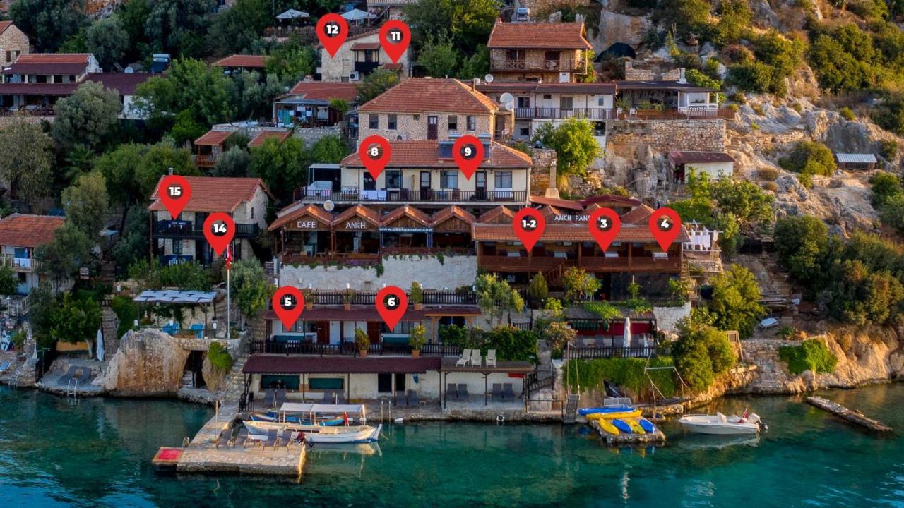 Ankh Pension Kaleucagız Buitenkant foto