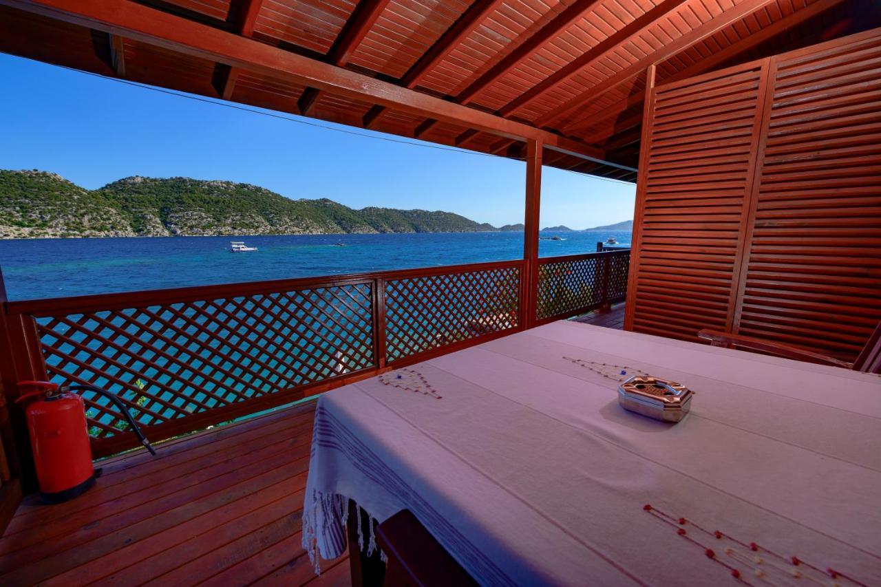 Ankh Pension Kaleucagız Buitenkant foto