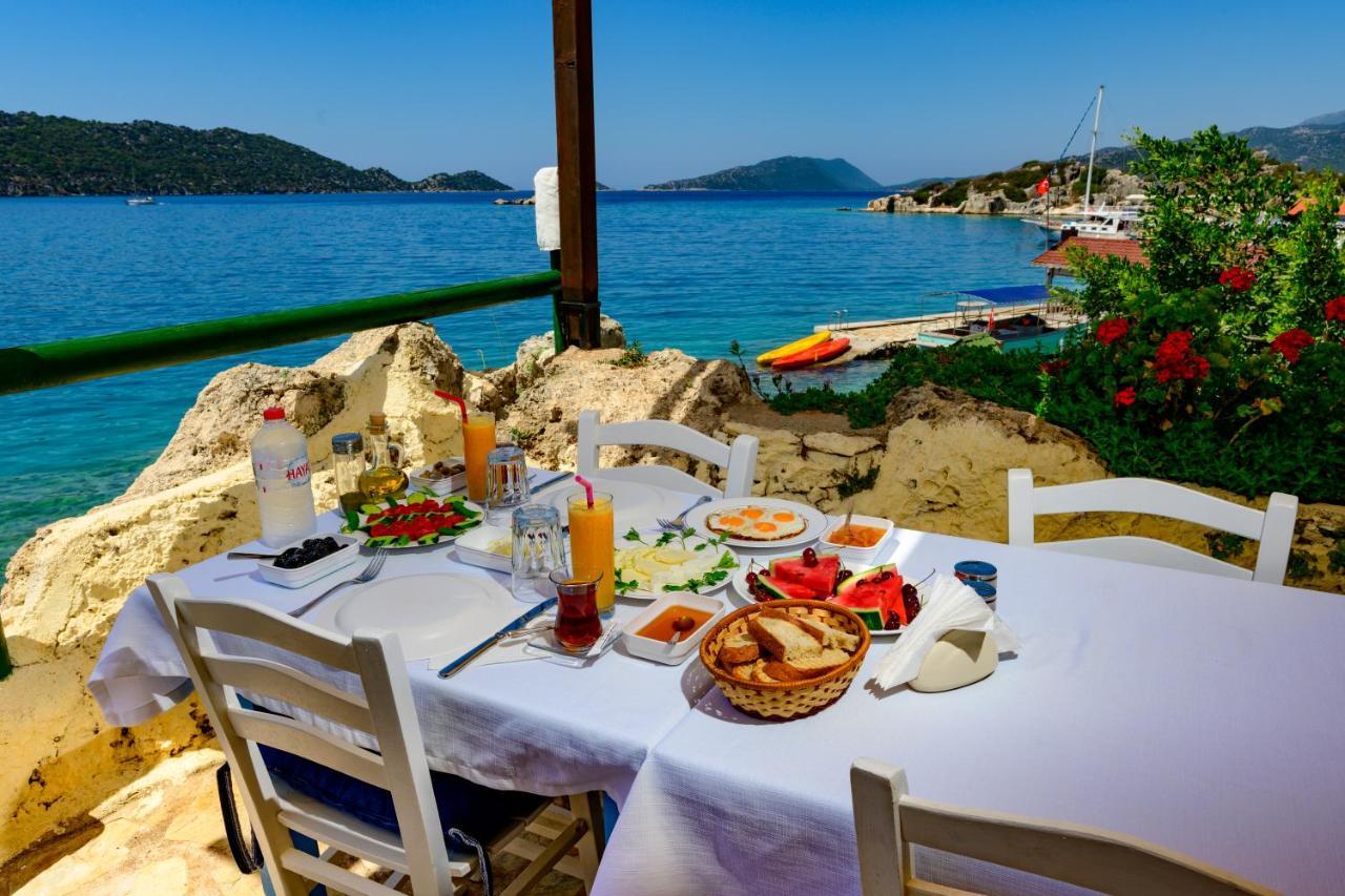 Ankh Pension Kaleucagız Buitenkant foto